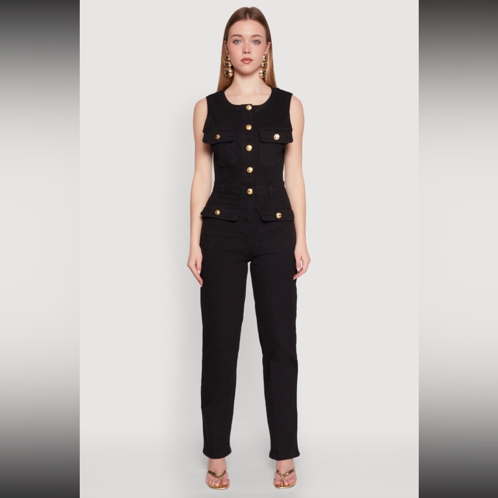 Elegant Black Women's Jumpsuit